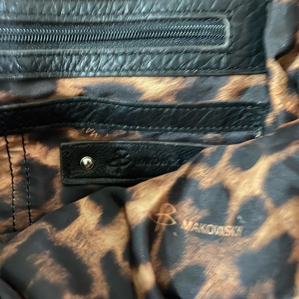 B Makowsky leather shoulder bag - Black - Picture 5 of 11